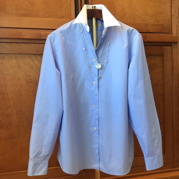 Gucci Tops - GUCCI UNIFORM OVERSIZED BOYFRIEND BUTTON DOWN SHIRT